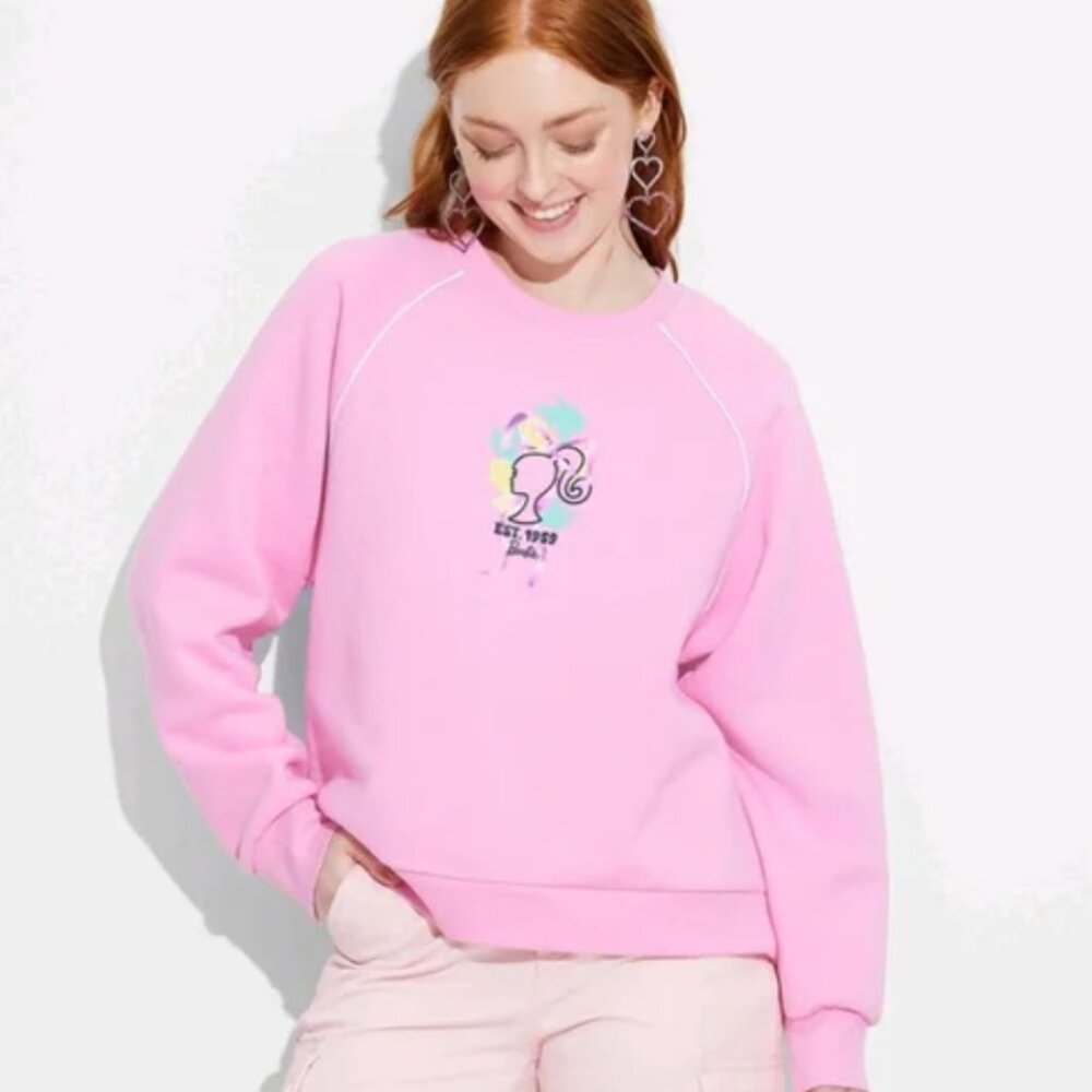 NWT Barbie Pink Malibu Sweatshirt